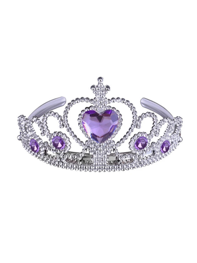 Couronne Princesse Bébé violette