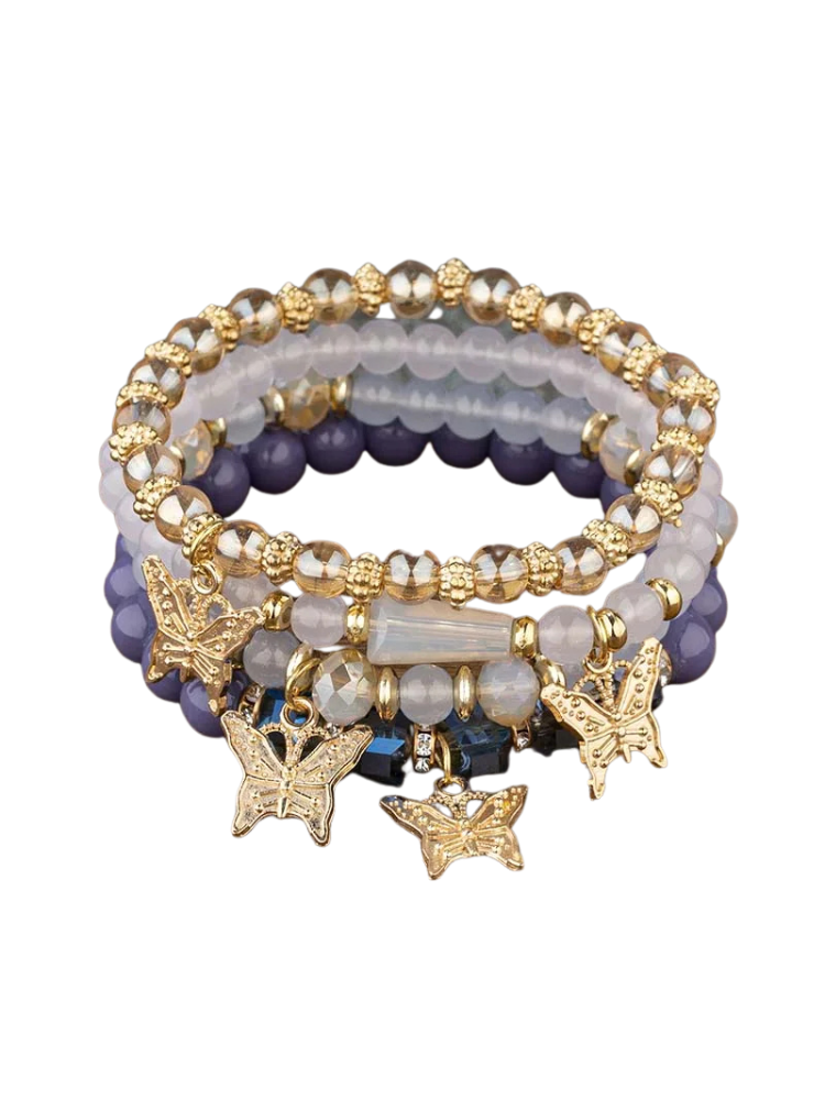 Ensemble de Bracelets violet