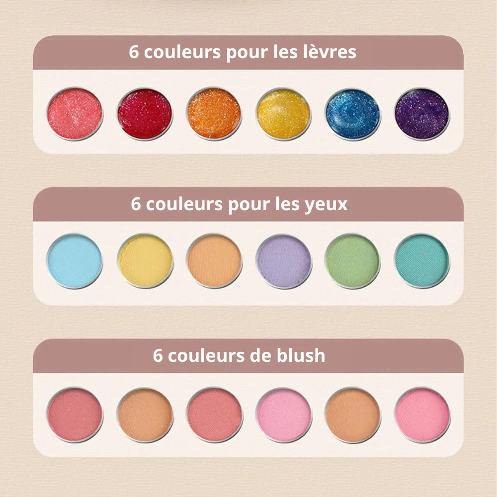 Boite Maquillage Princesse rose
