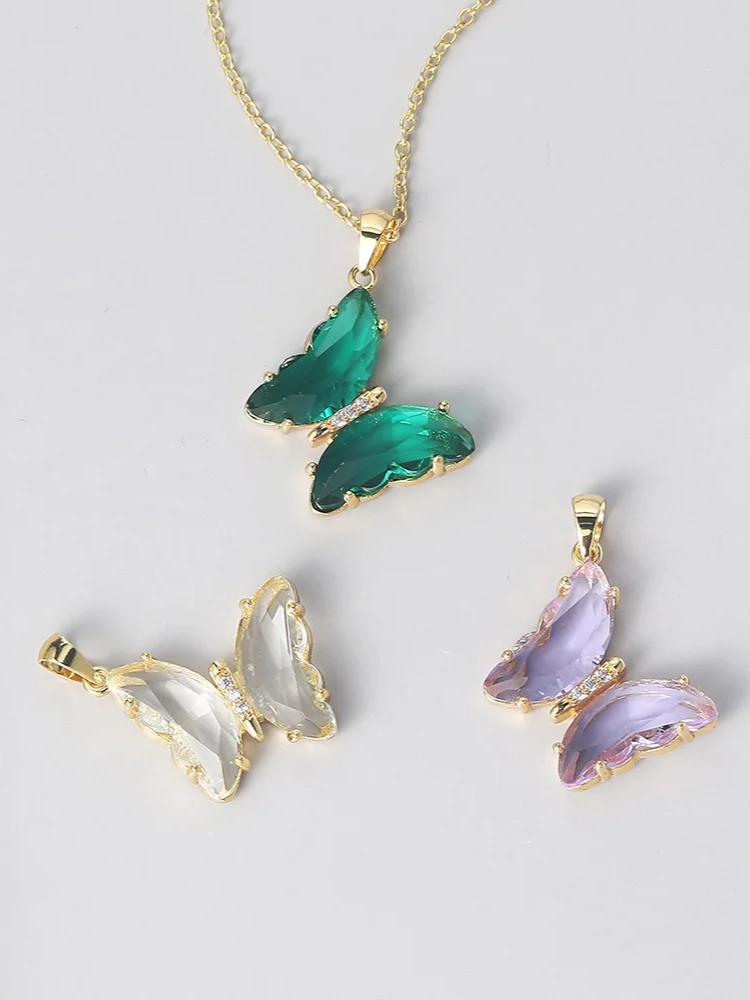 Collier Princesse Papillon couleur