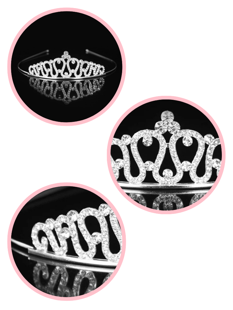 Couronne Princesse spirale