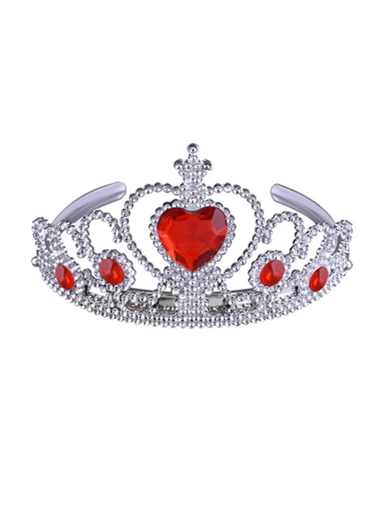 Couronne Princesse Bébé rouge