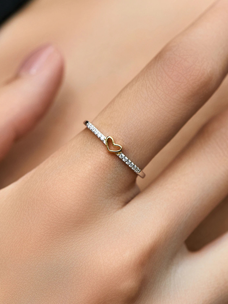 Bague Coeur Argent