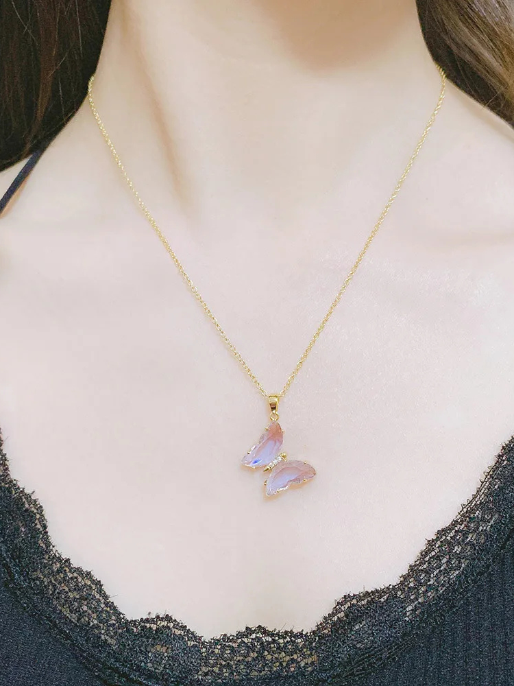 Collier Princesse Papillon femme