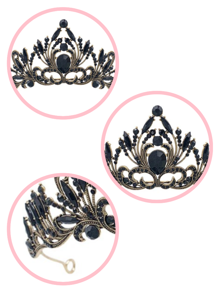 Couronne Princesse Noire