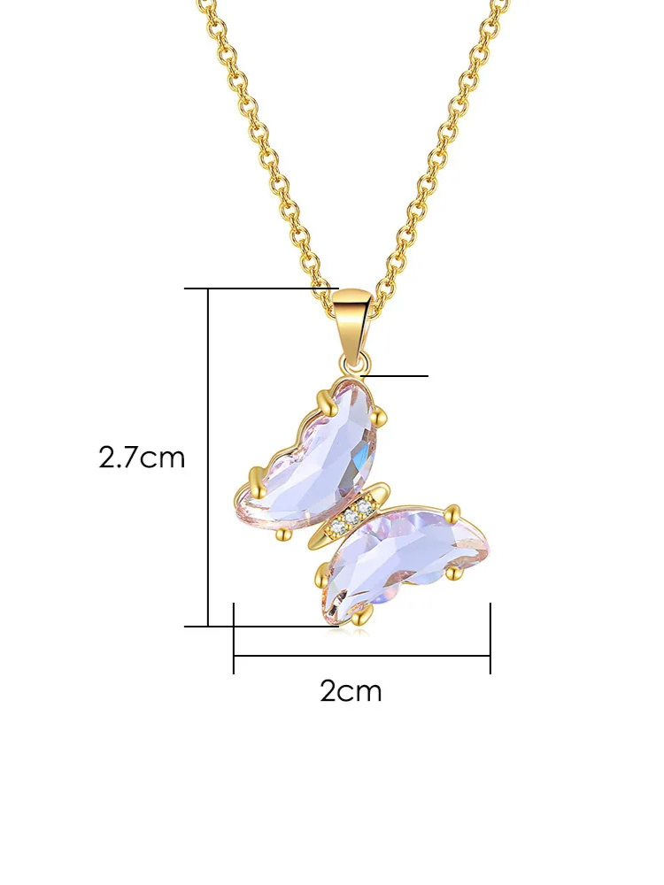 Collier Princesse Papillon taille