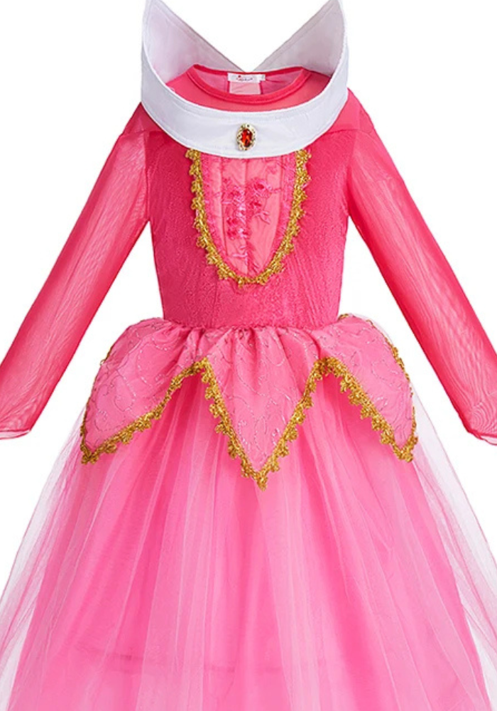 Robe Princesse Rose Vif Fille
