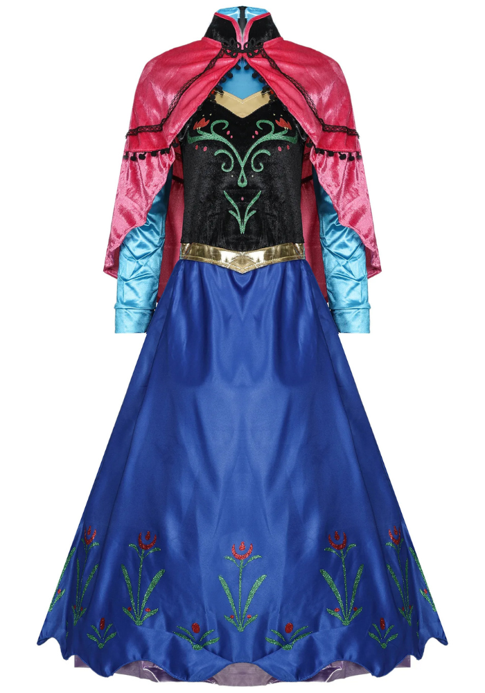 Robe Princesse Bleu Femme pas cher