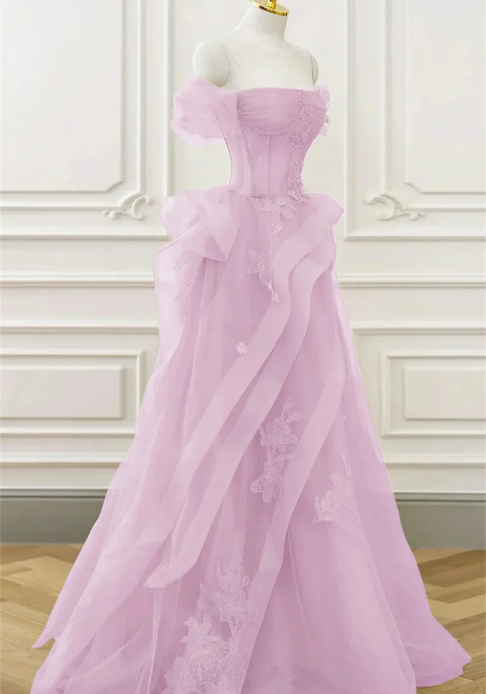 Robe Princesse Mauve Femme