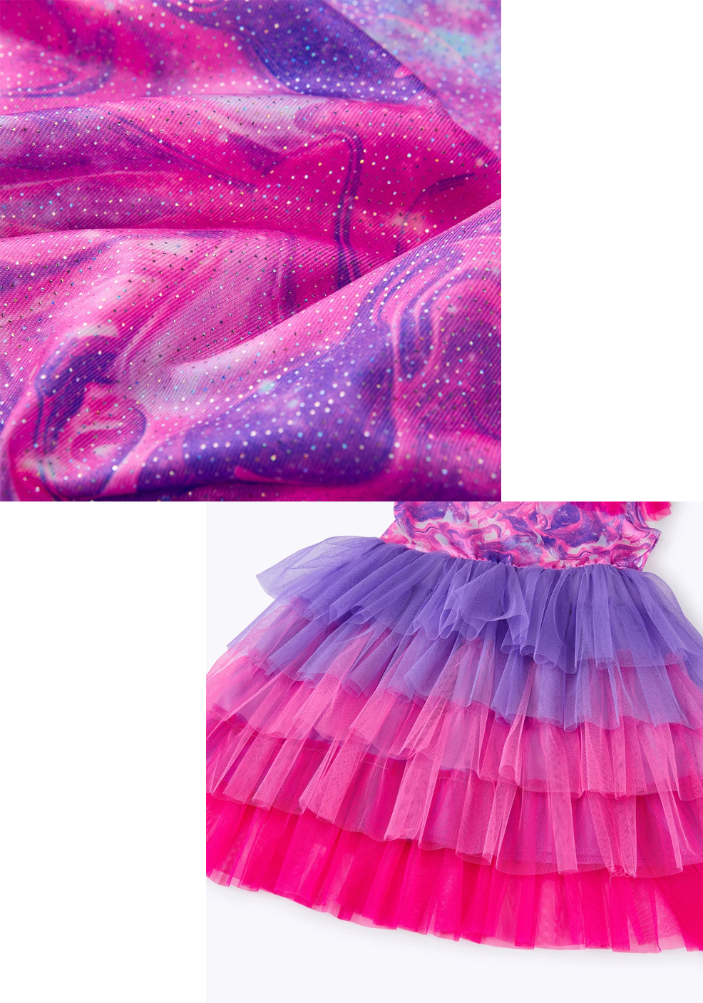 Robe Princesse Fille Manches