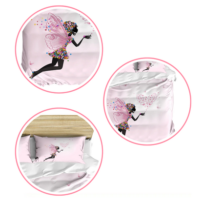 Housse de Couette Fée rose