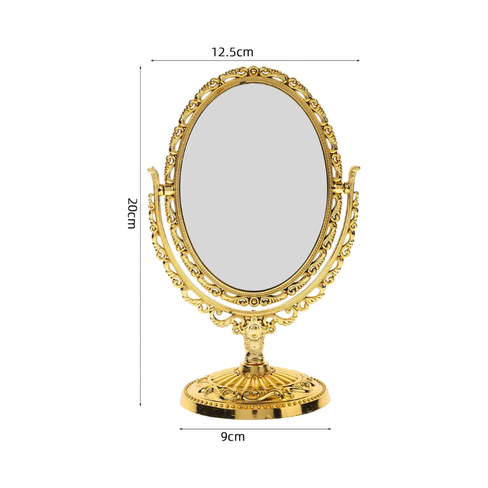 Miroir Princesse doré fille