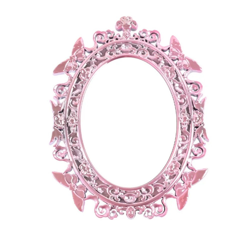 Petit Miroir Princesse rose