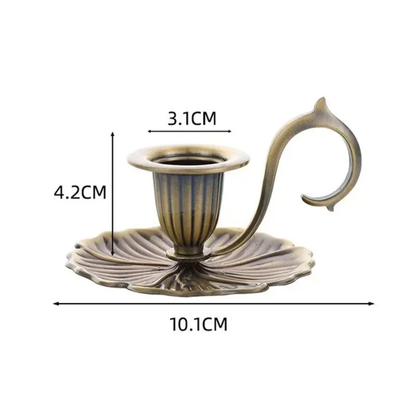 Bougeoir Princesse bronze
