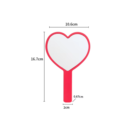 Miroir forme Cœur Enfant