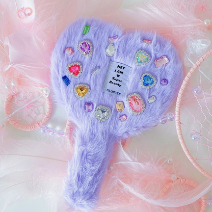 Miroir Princesse Moumoute violet