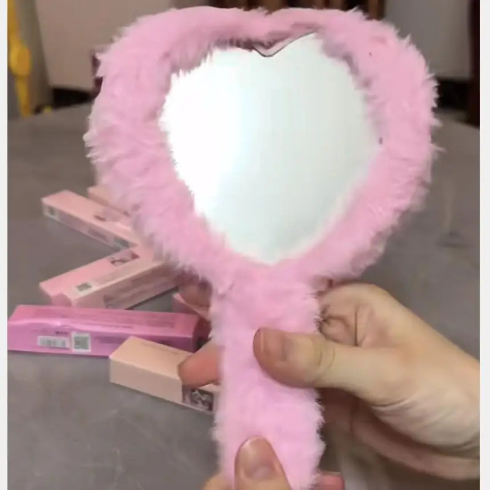 Miroir Princesse Moumoute rose