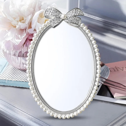 Miroir Princesse Noeud perles