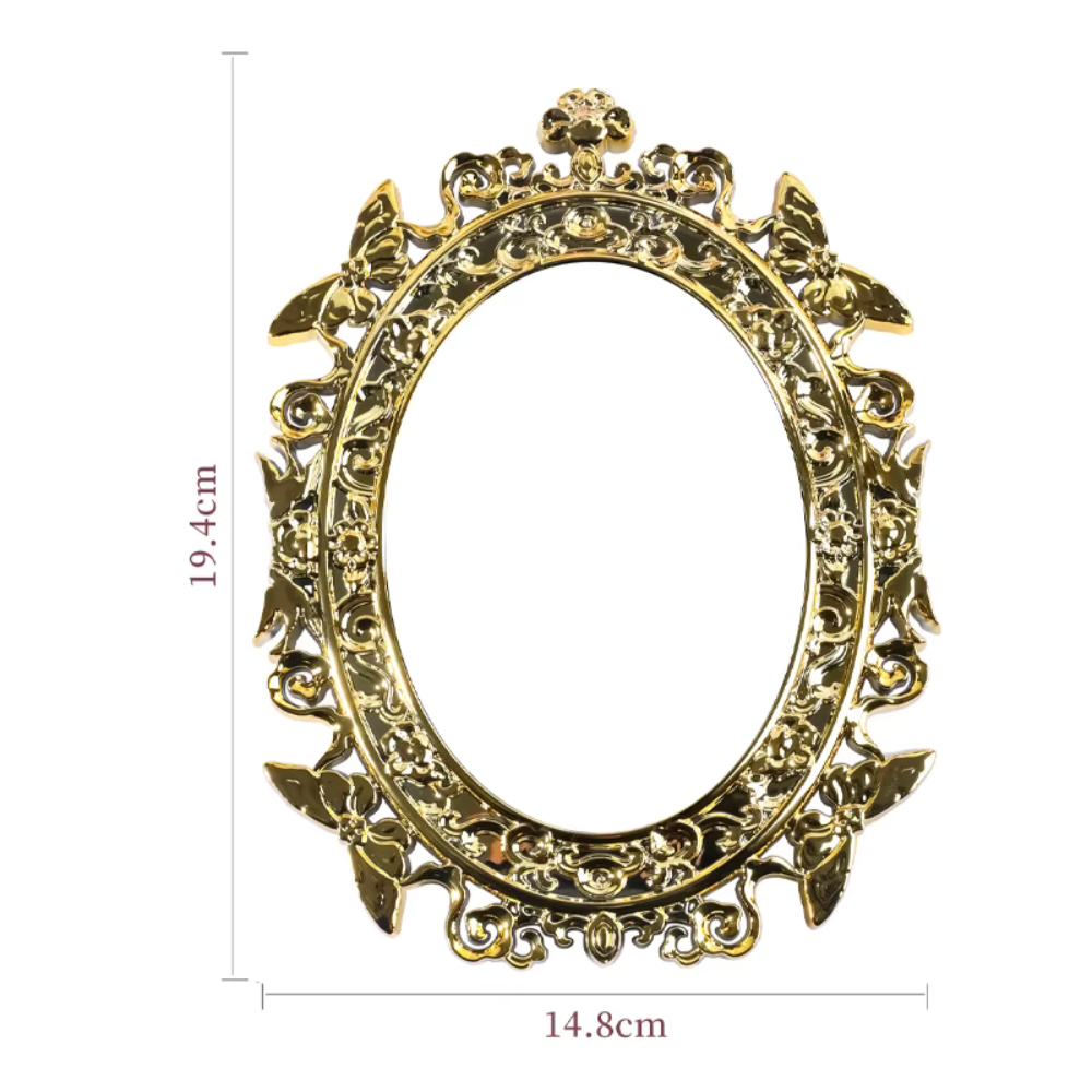 Petit Miroir Princesse doré