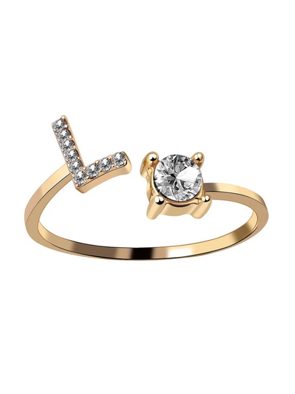 Bague Initiale L