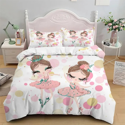 Housse de Couette Deux Princesses