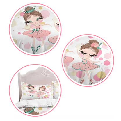 Housse de Couette Deux Princesses