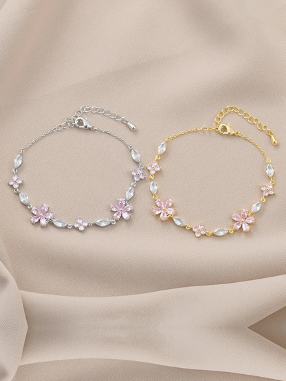 Bracelet Princesse Fleurs femme