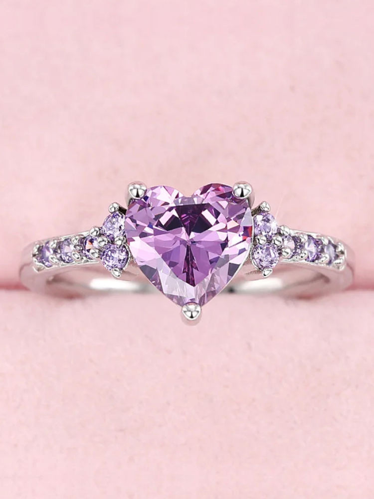 Bague coeur femme