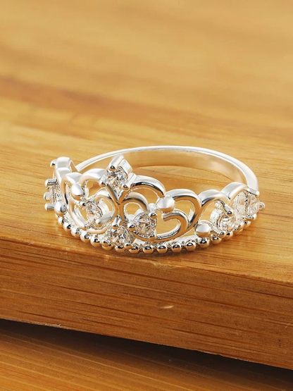 bague couronne acier
