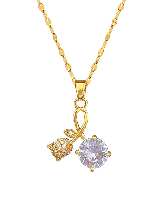 Collier Princesse Solitaire