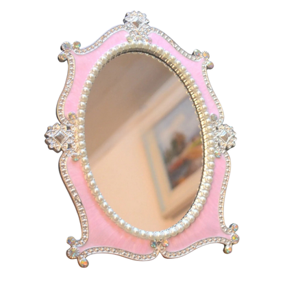 Miroir Princesse Perles