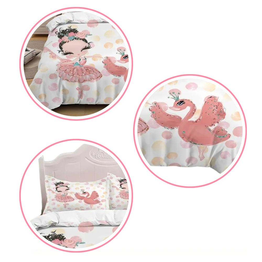 Housse de Couette Style Princesse