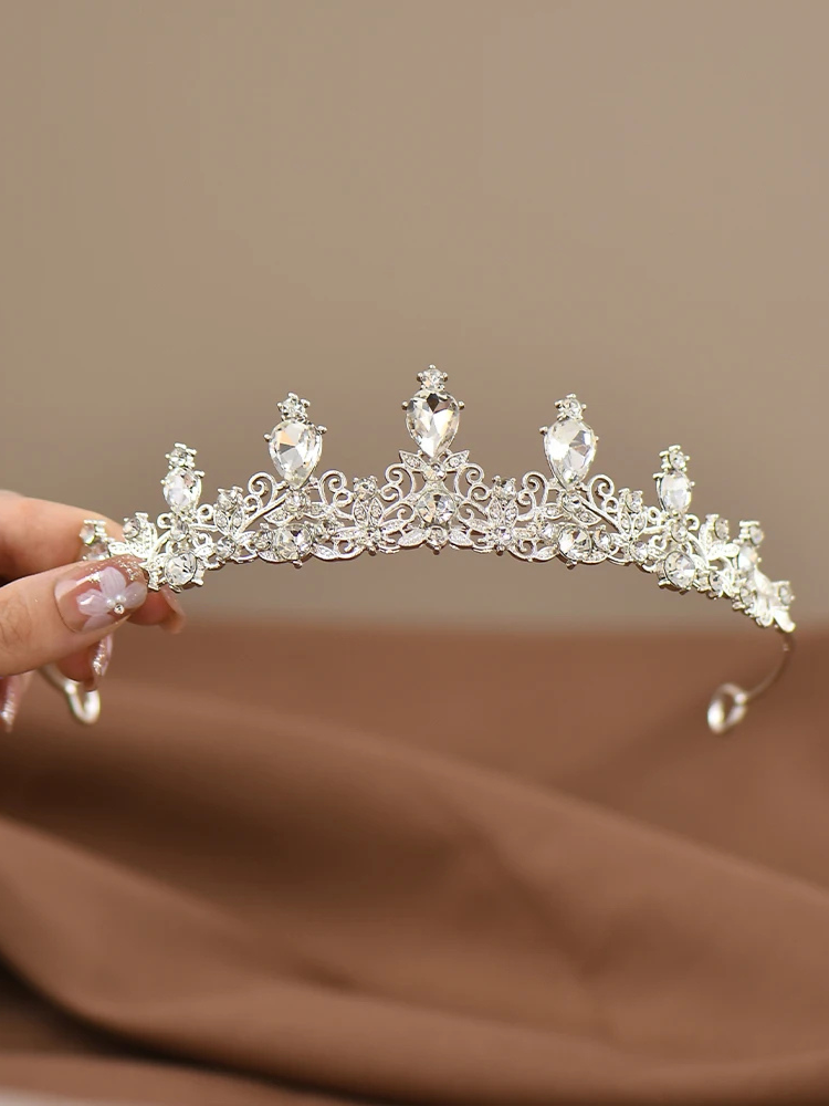 Couronne Princesse Enfant blanche