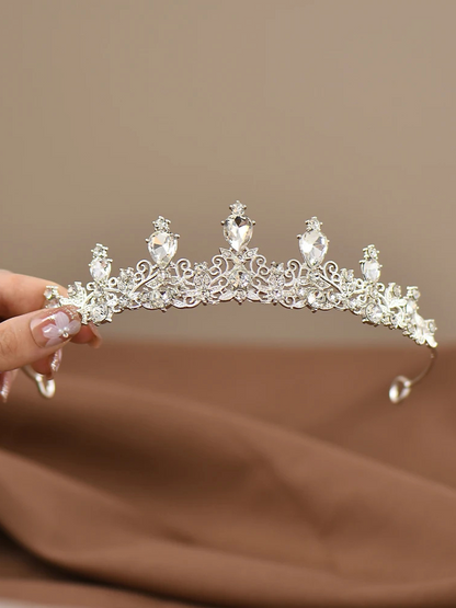 Couronne Princesse Enfant blanche