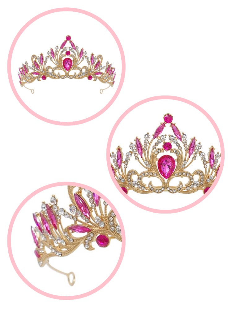 Couronne Princesse Rose