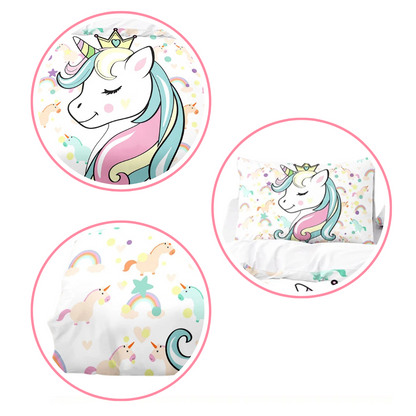 Housse de Couette Poney fille