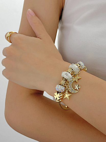 Bracelet etoile Breloques