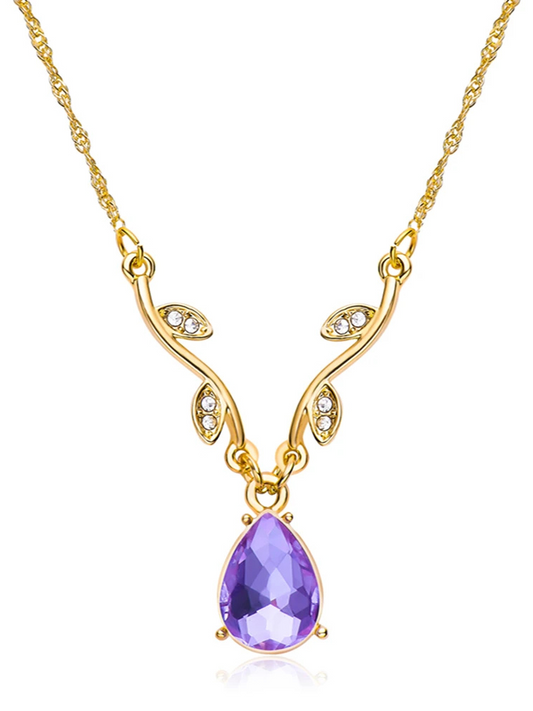 Collier Princesse Pierre Violette