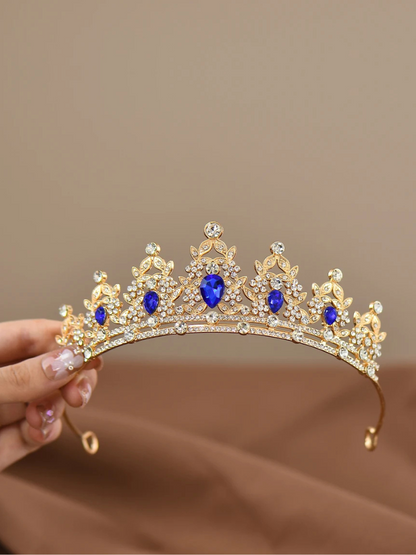 Couronne Princesse bleu