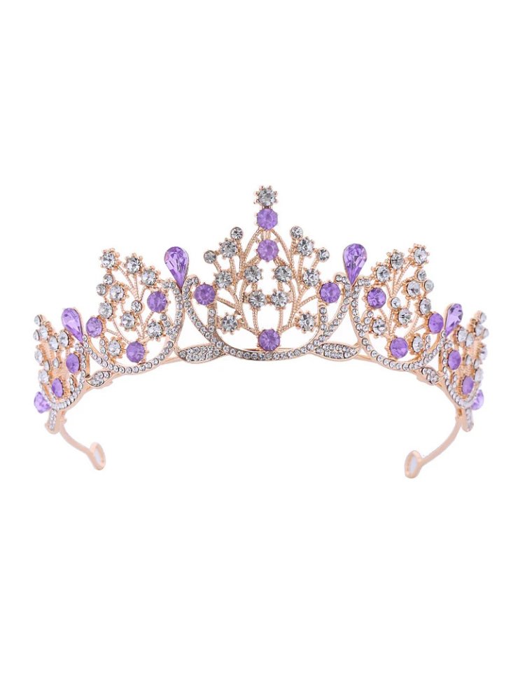 Couronne Princesse violette