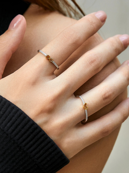 Bague Coeur Argent femme