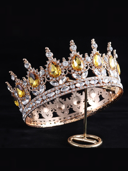 Couronne Princesse Diamant jaune