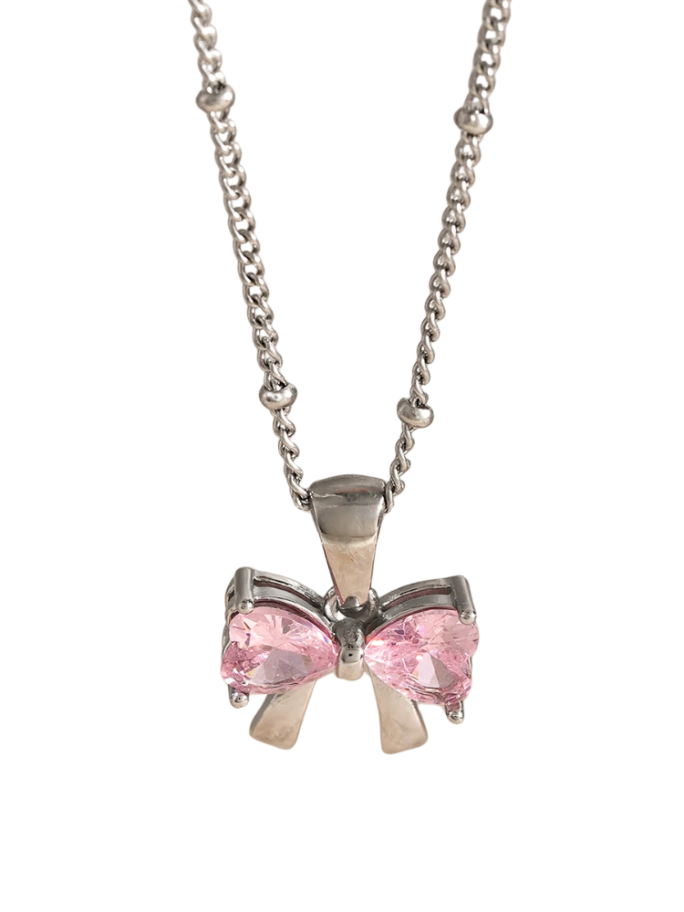 collier noeud femme