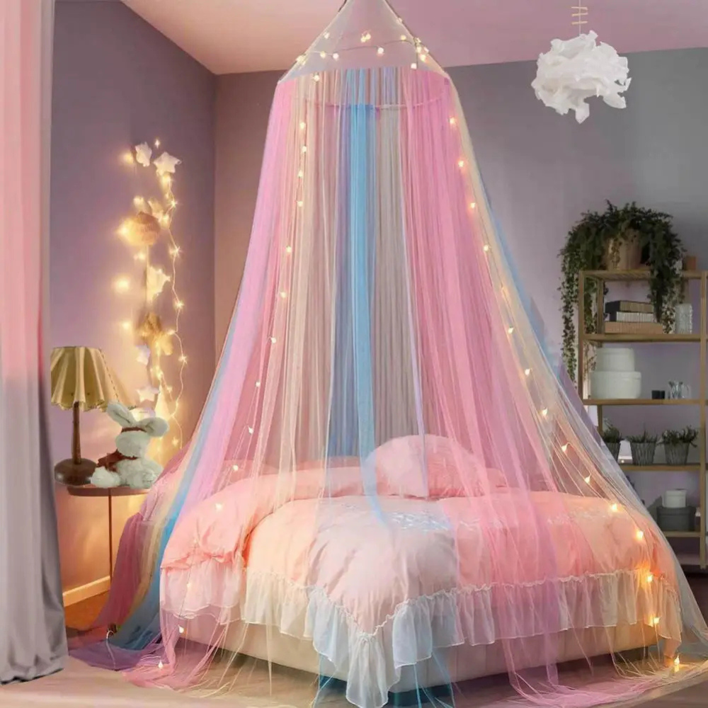 Ciel de Lit Princesse multicolore