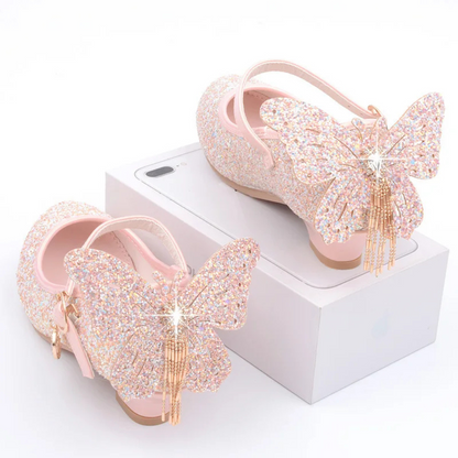 Chaussure Princesse Papillon rose