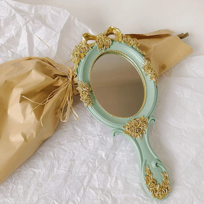 Miroir Princesse vert