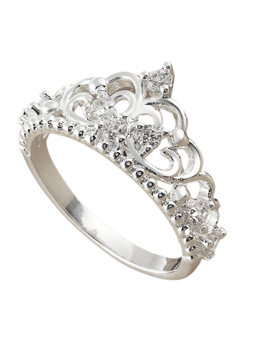 bague forme couronne