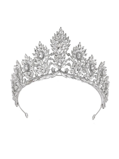 Couronne Princesse Reine blanc