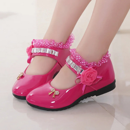 Chaussure Princesse Petite Fille rouge