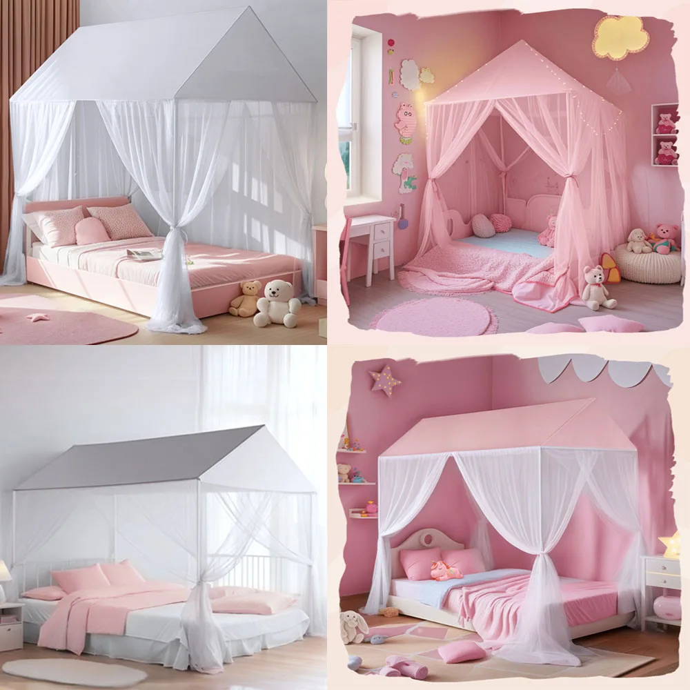 Ciel de Lit Cabane Princesse chambre